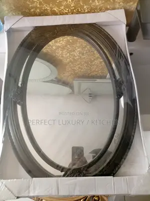 Black Designed Mirror