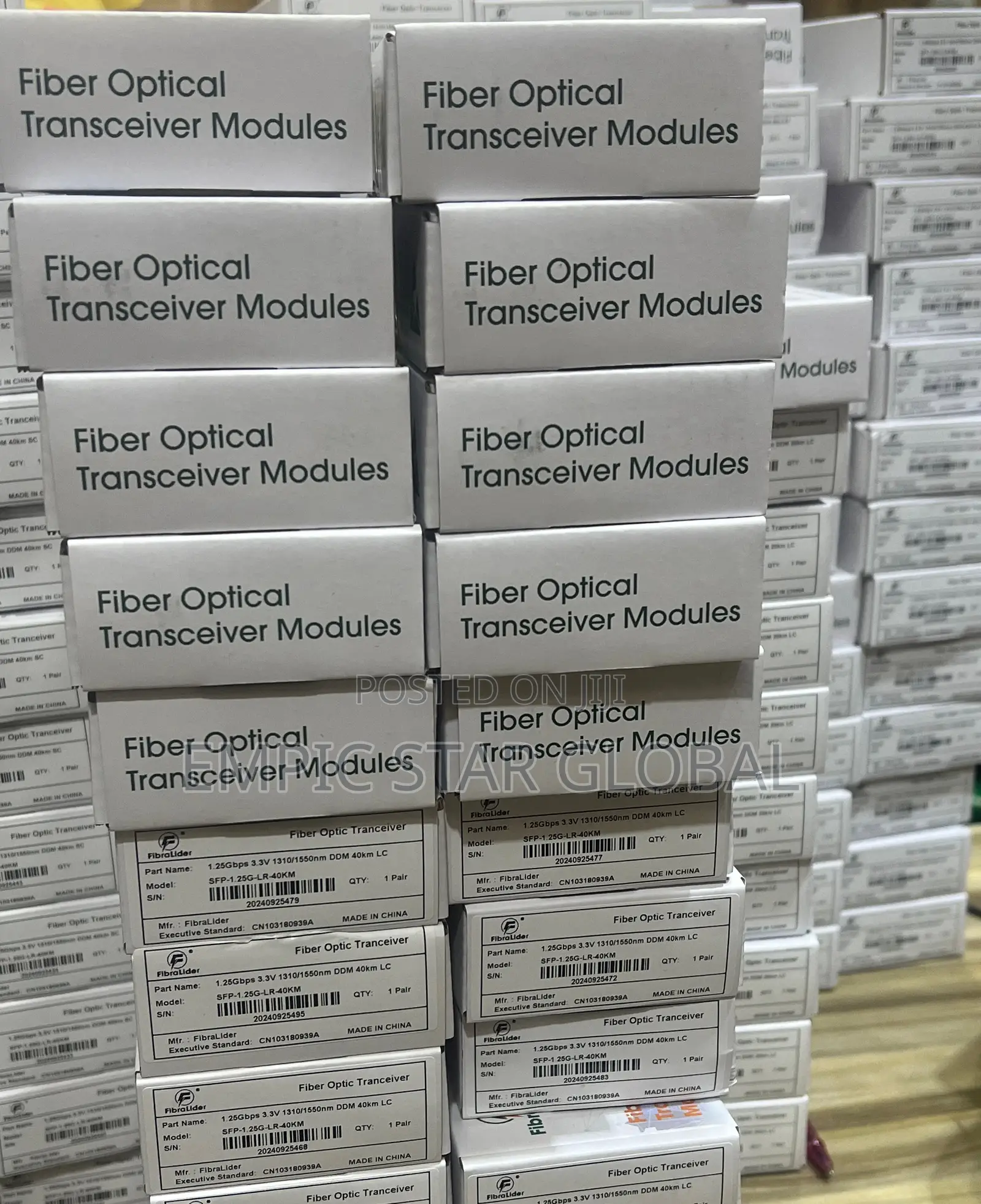 Fiber Optical Transceiver Moduel 1port Lc 40km 1g a B