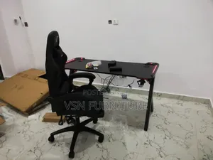 Home and Office Gaming Chair With Gaming Desk 1.4 Meter