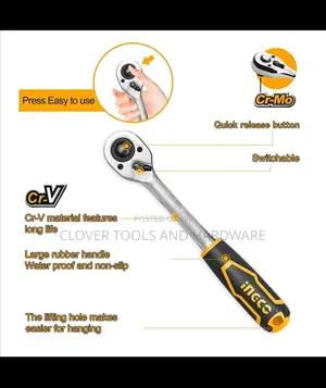INGCO Ratchet Wrench 1/2"