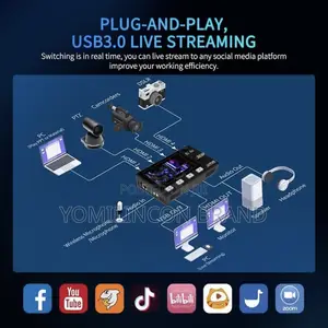 FEELWORLD L2 Plus Multi Camera Video Mixer Switcher With 5.5