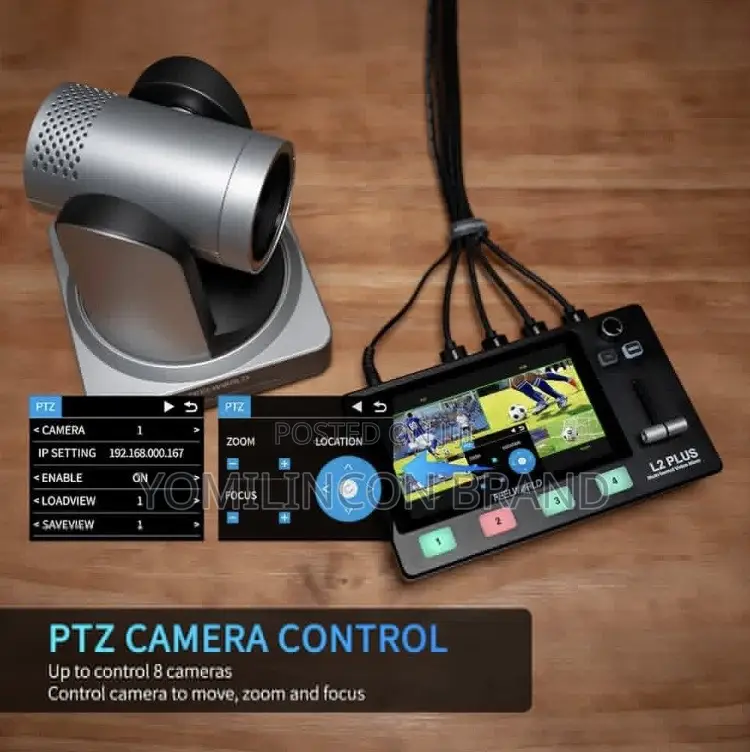 FEELWORLD L2 Plus Multi Camera Video Mixer Switcher With 5.5
