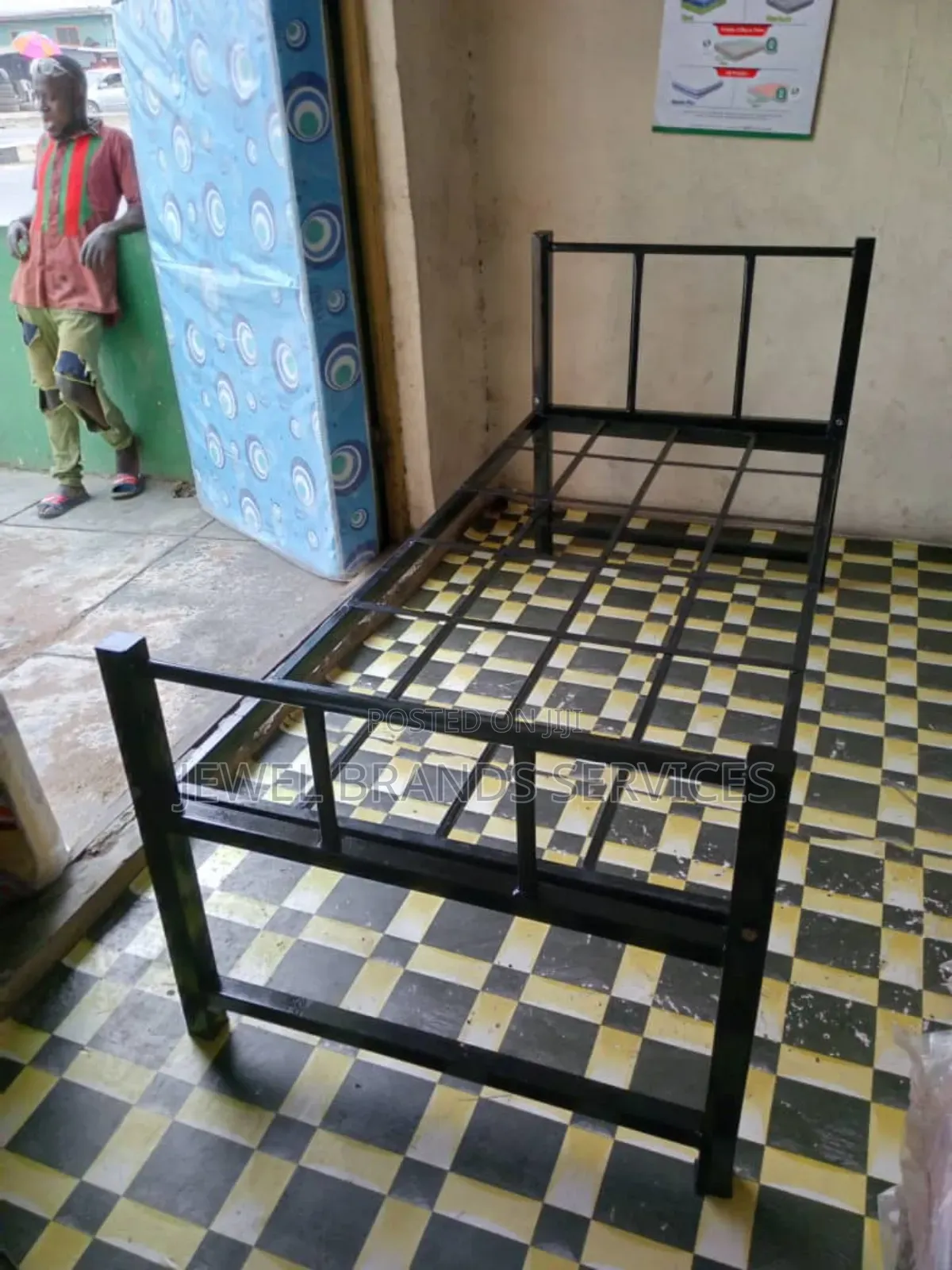 Single Metal Bed