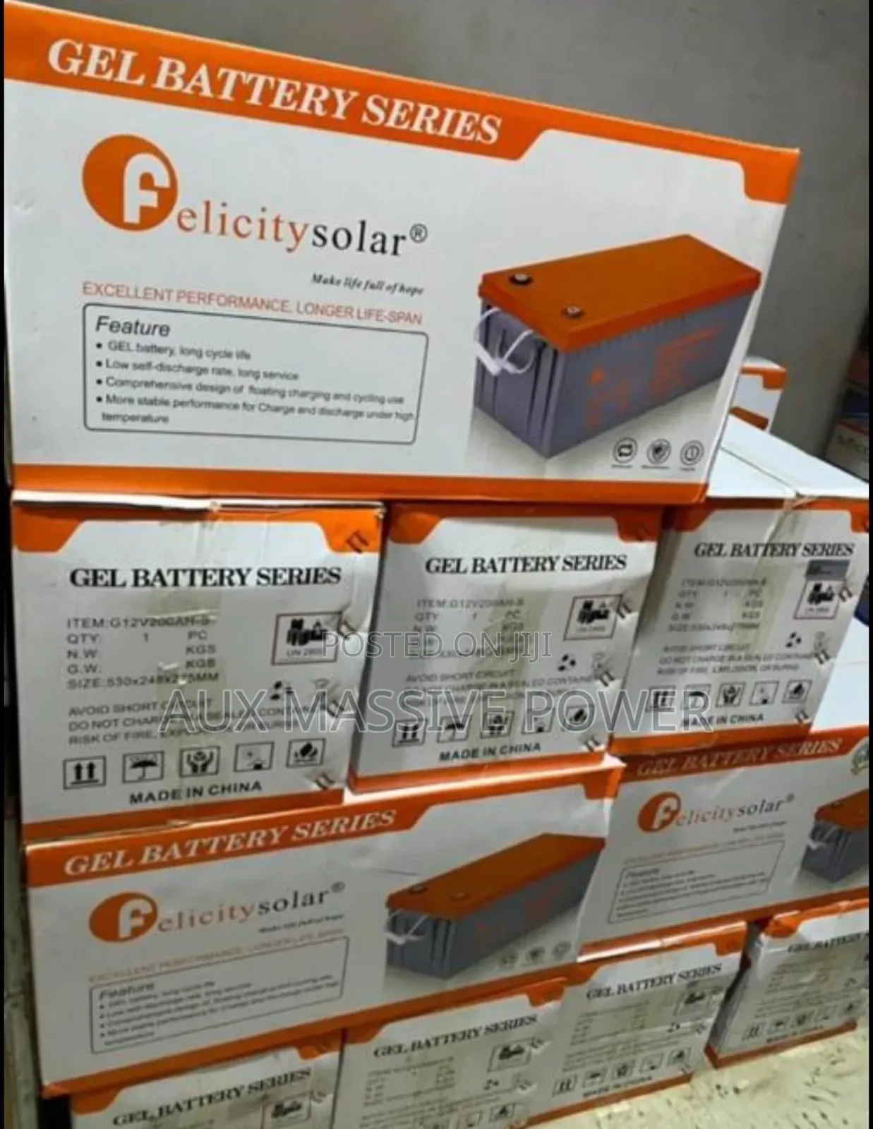 Felicity 200ah Battery