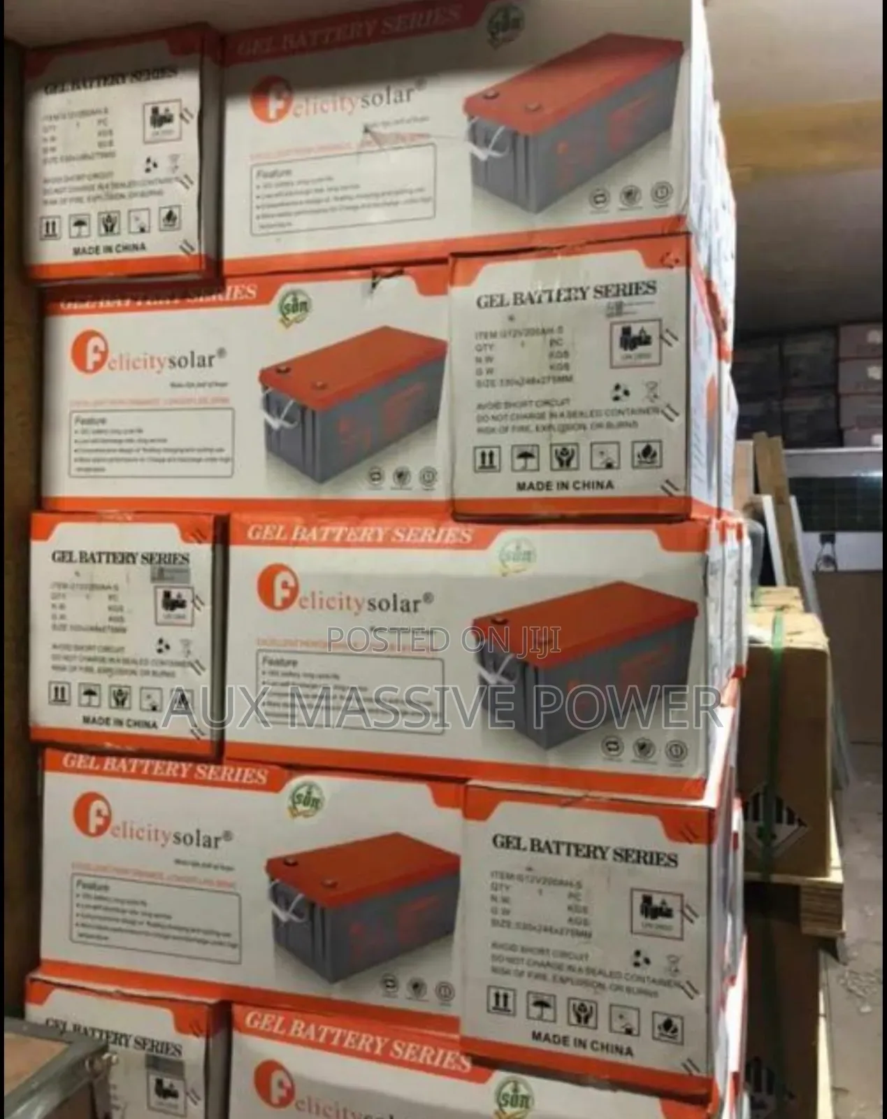 Felicity 200ah Battery