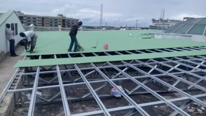 Flat Bed Iron Cladding Roofing
