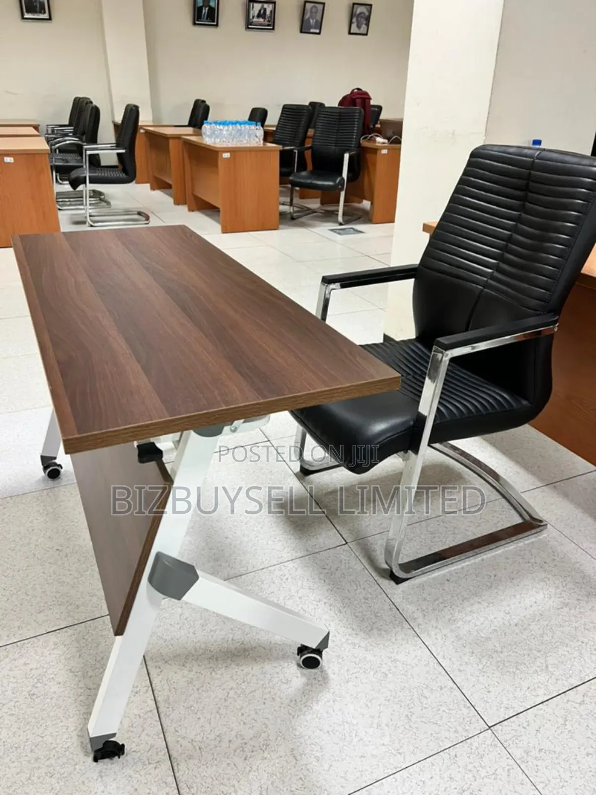 Training Table, Moveable and Foldable.