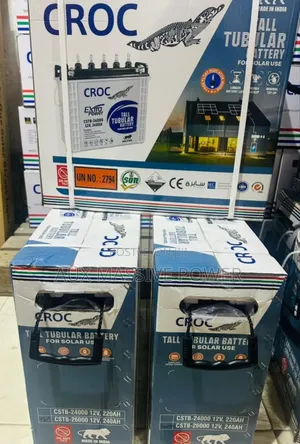 Croc Tubular Battery 220ahs