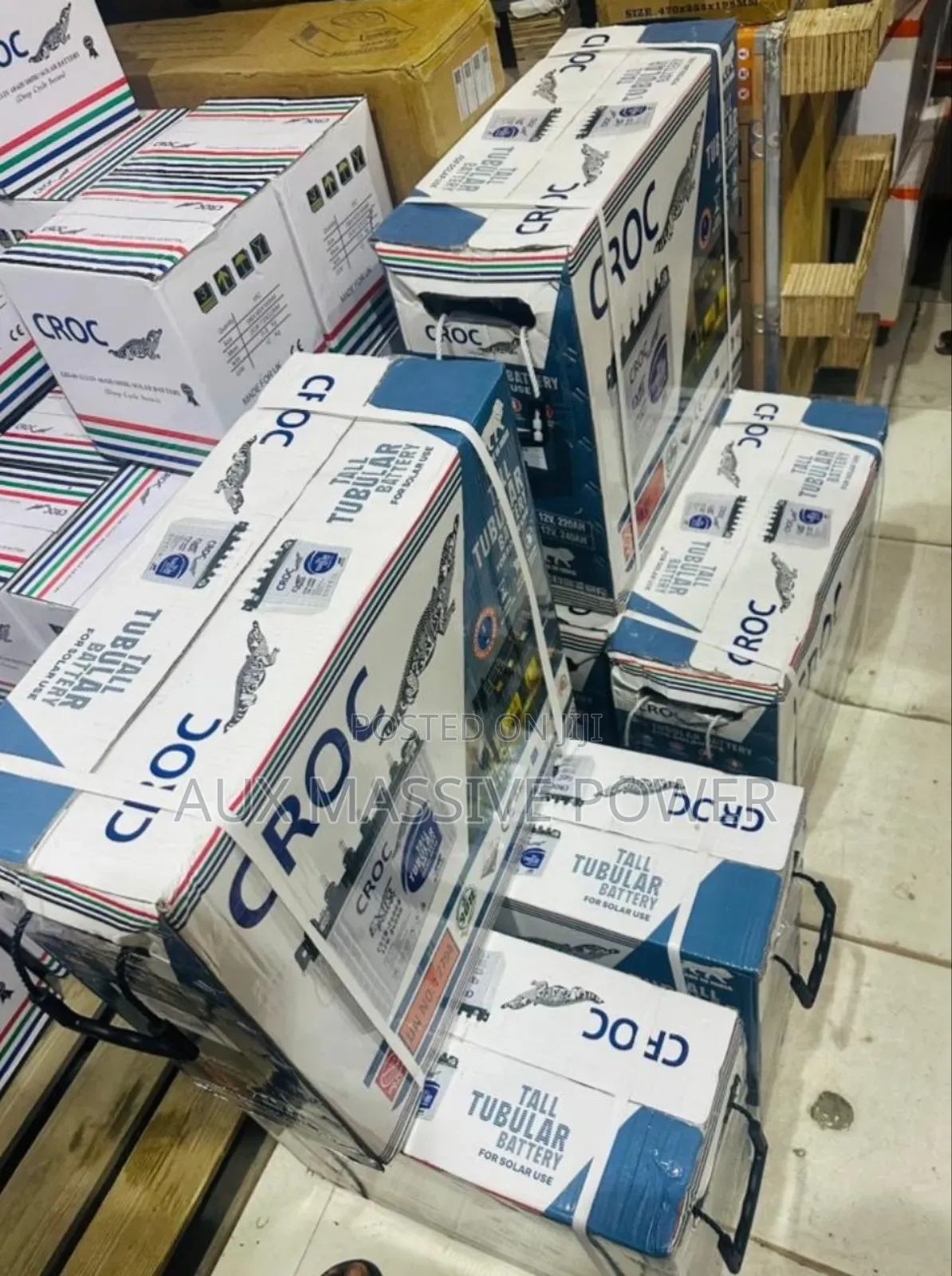 Croc Tubular Battery 220ahs