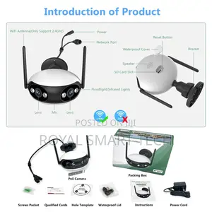 Dual Lens Security Camera
