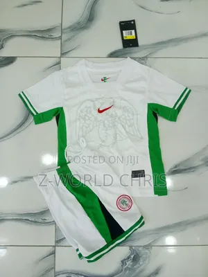 Nigeria Official Kid White Jersey