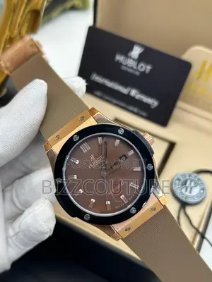 Original Hublot Color Selection Rubber Strap Watch in Store