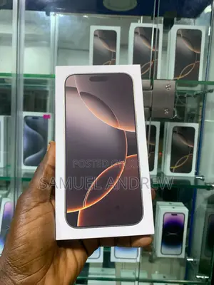 New Apple iPhone 16 Pro Max 256 GB Black