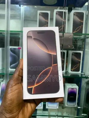 New Apple iPhone 16 Pro Max 256 GB Black