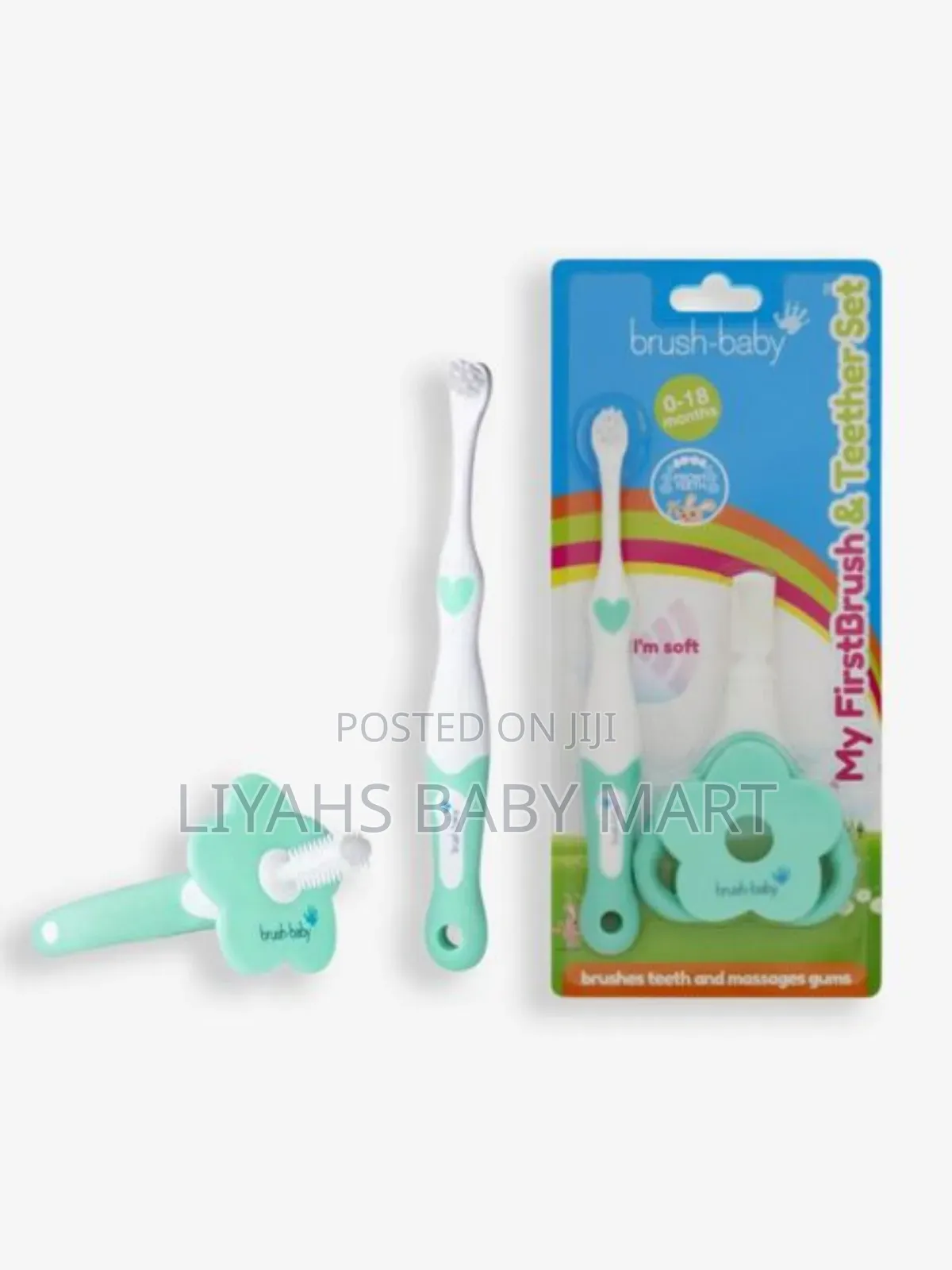 Baby Brush and Teether Set