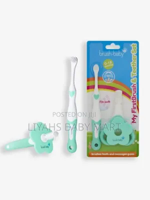 Baby Brush and Teether Set