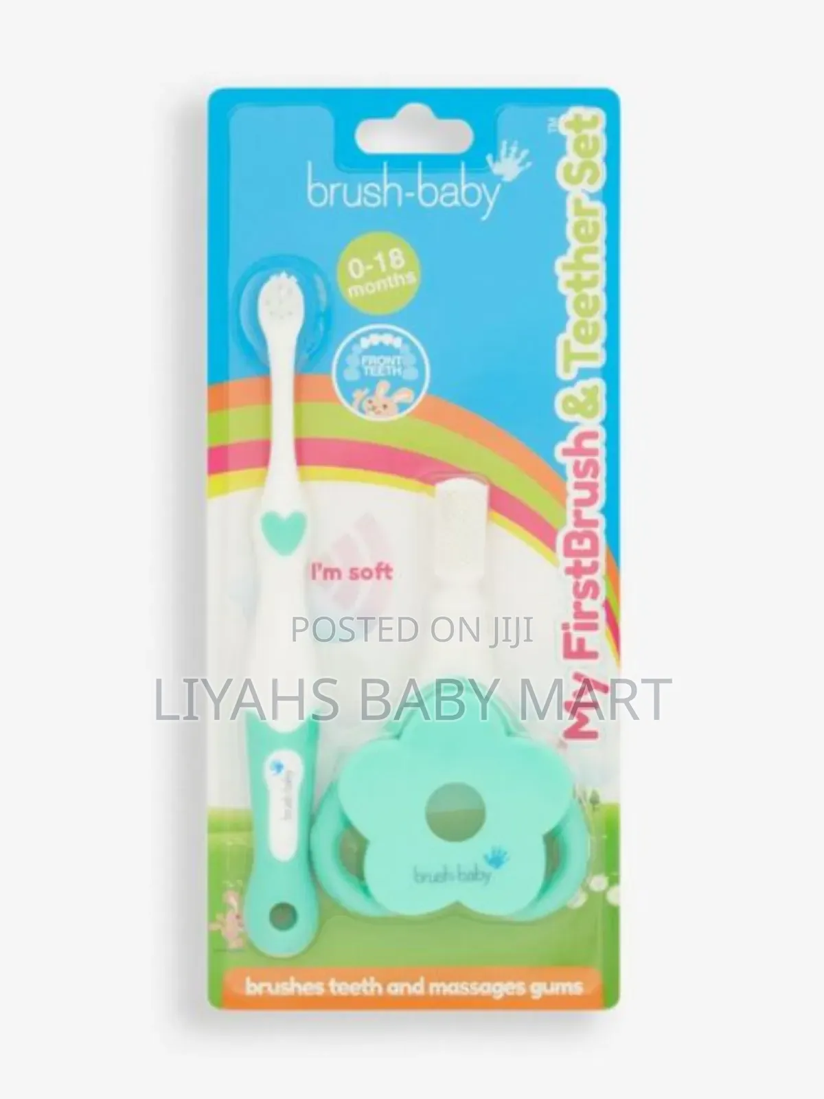 Baby Brush and Teether Set