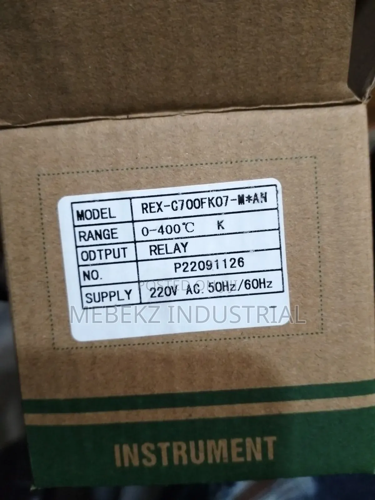 RKC Temperature Controller K Type