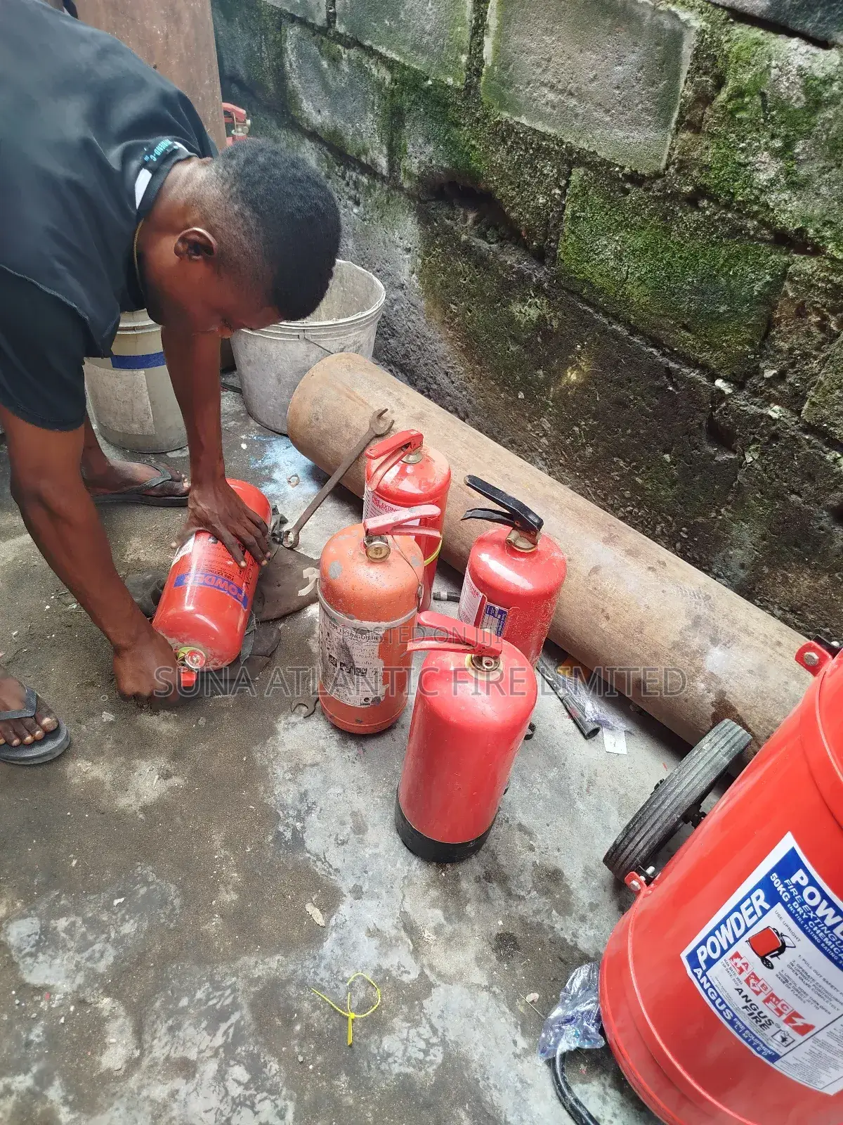 Fire Extinguisher Refilling Powder 6kgdcp