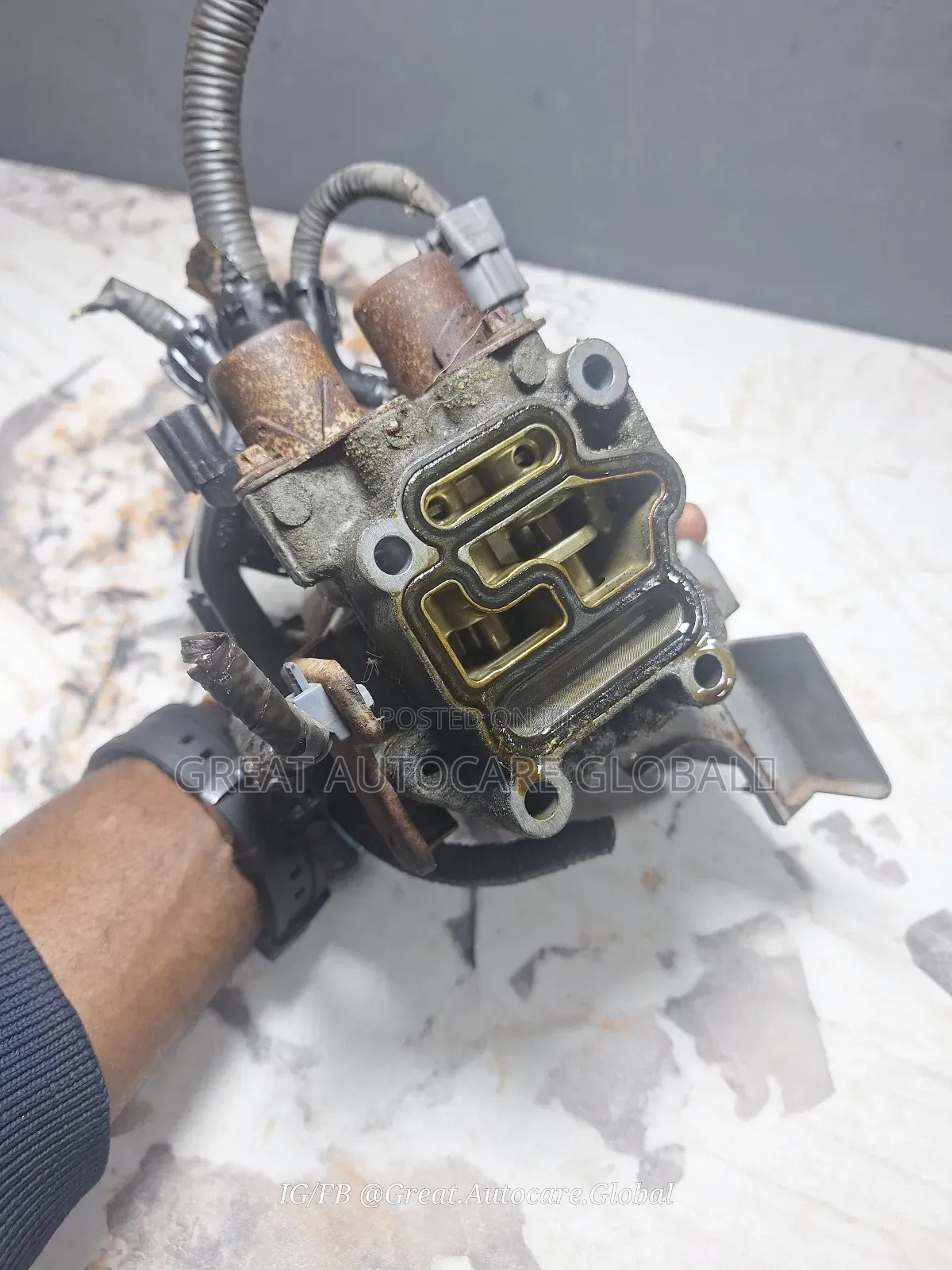 VVT Engine Variable Timing Solenoid Dual Linear Valve