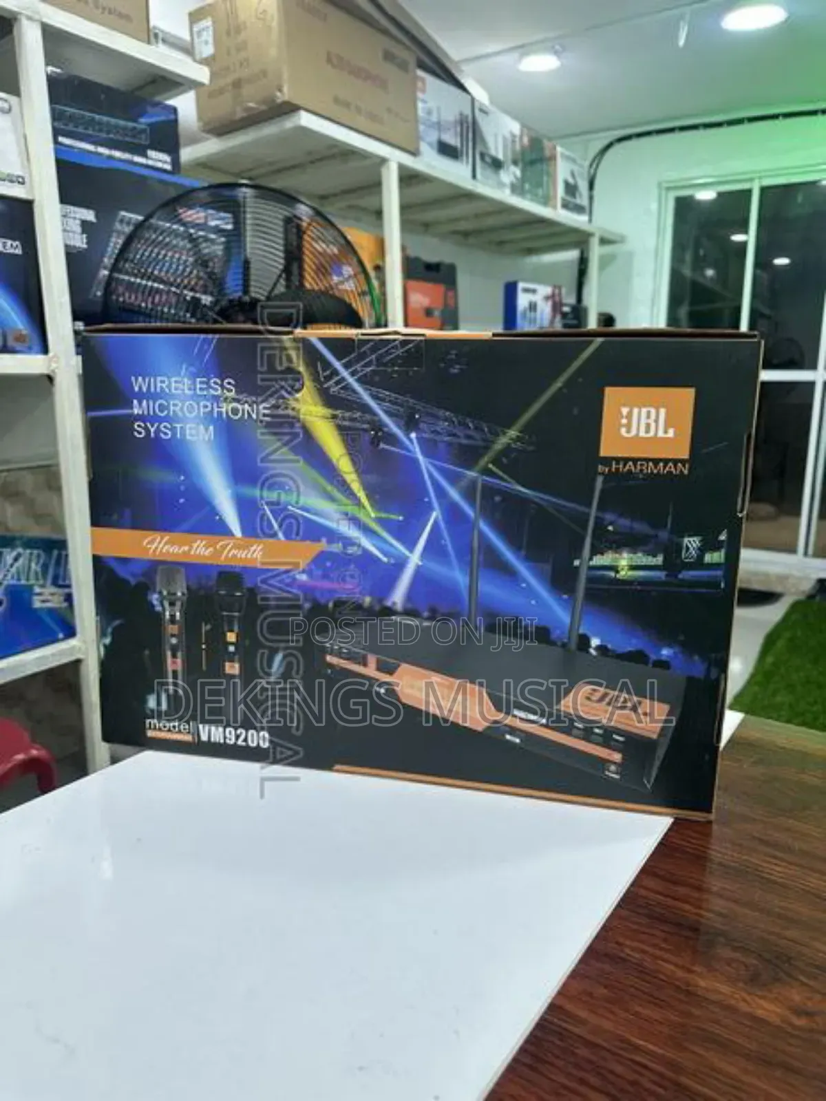 JBL Vm9200 Wireless Microphone 300m Frequency Scanner