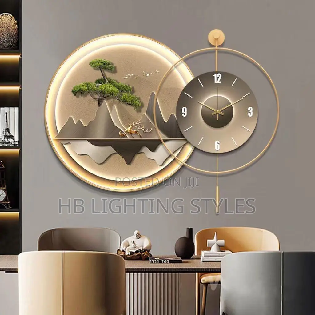 Clock Hanging Picture