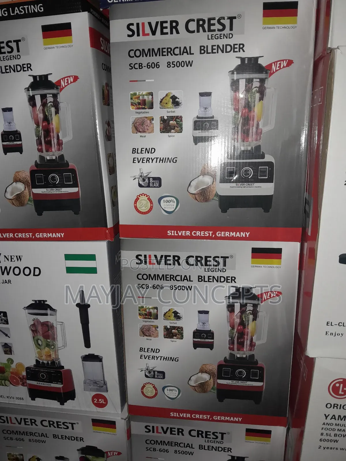 Silvercrest 8500w High Power Blender and Grinder