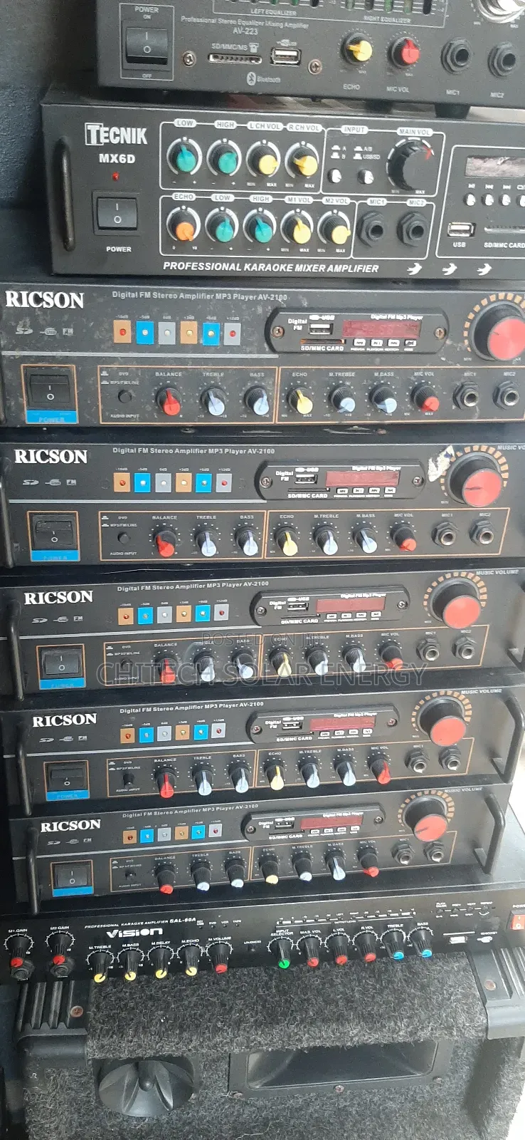 Amplifier Audio With Many Functions