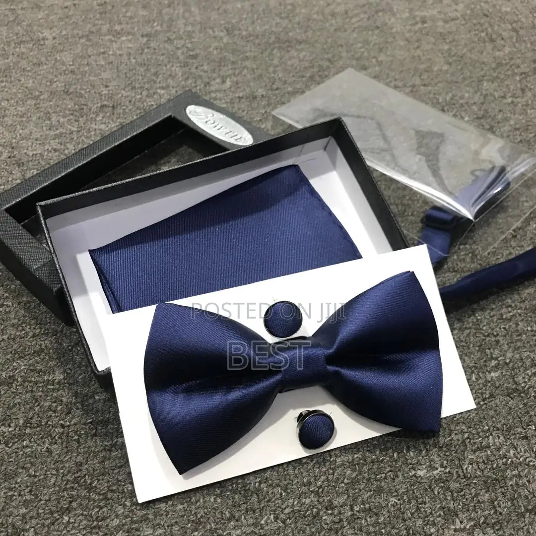 Plain Quality Complete Set Bow Ties