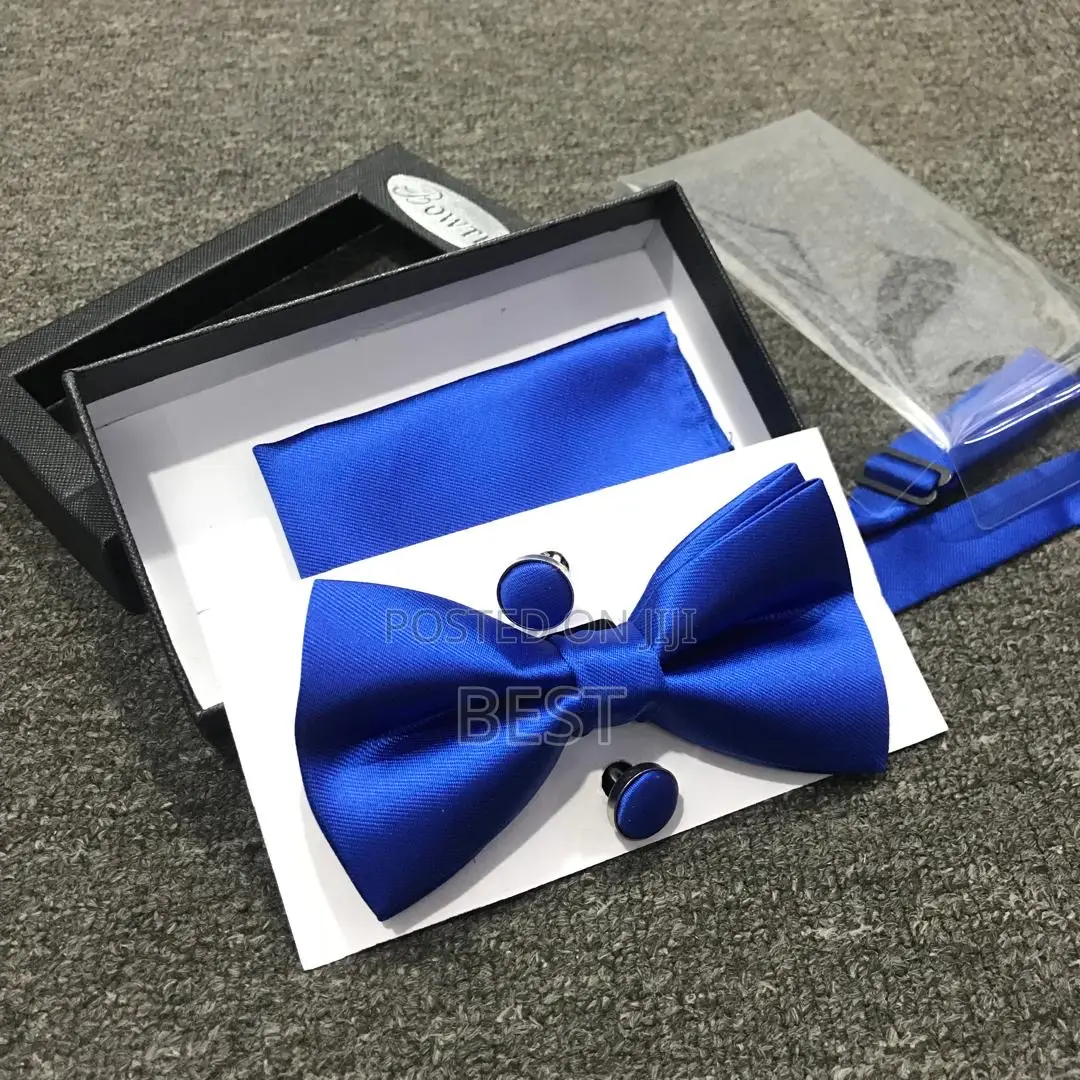 Plain Quality Complete Set Bow Ties