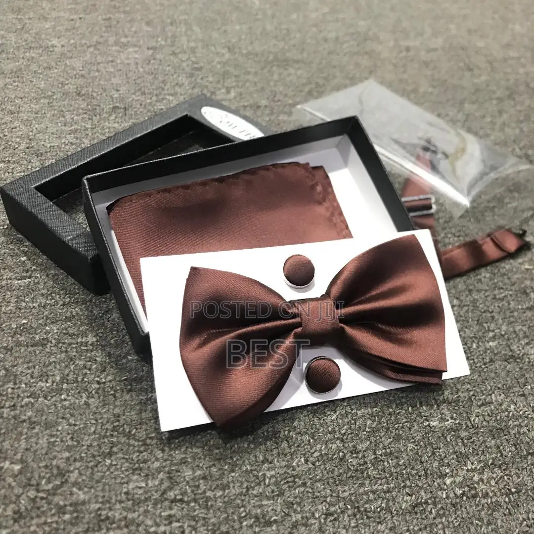 Plain Quality Complete Set Bow Ties