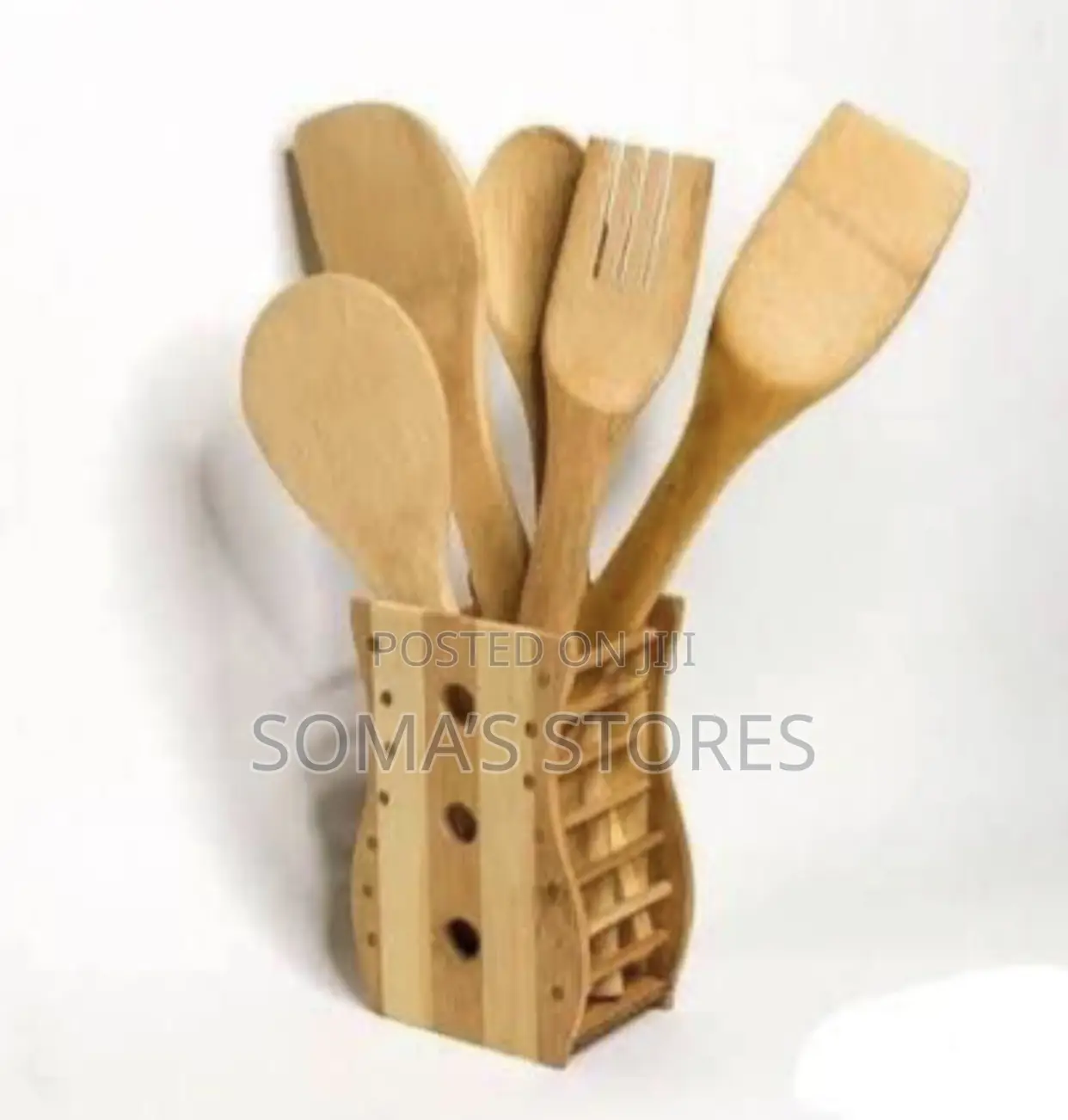 5pcs Square Wooden Spatula