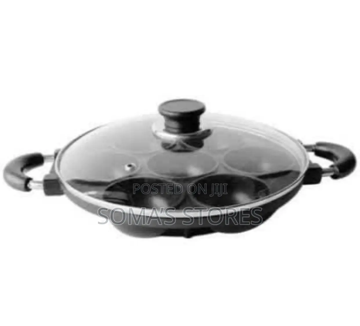 7 Holes Masa Pan With Cover