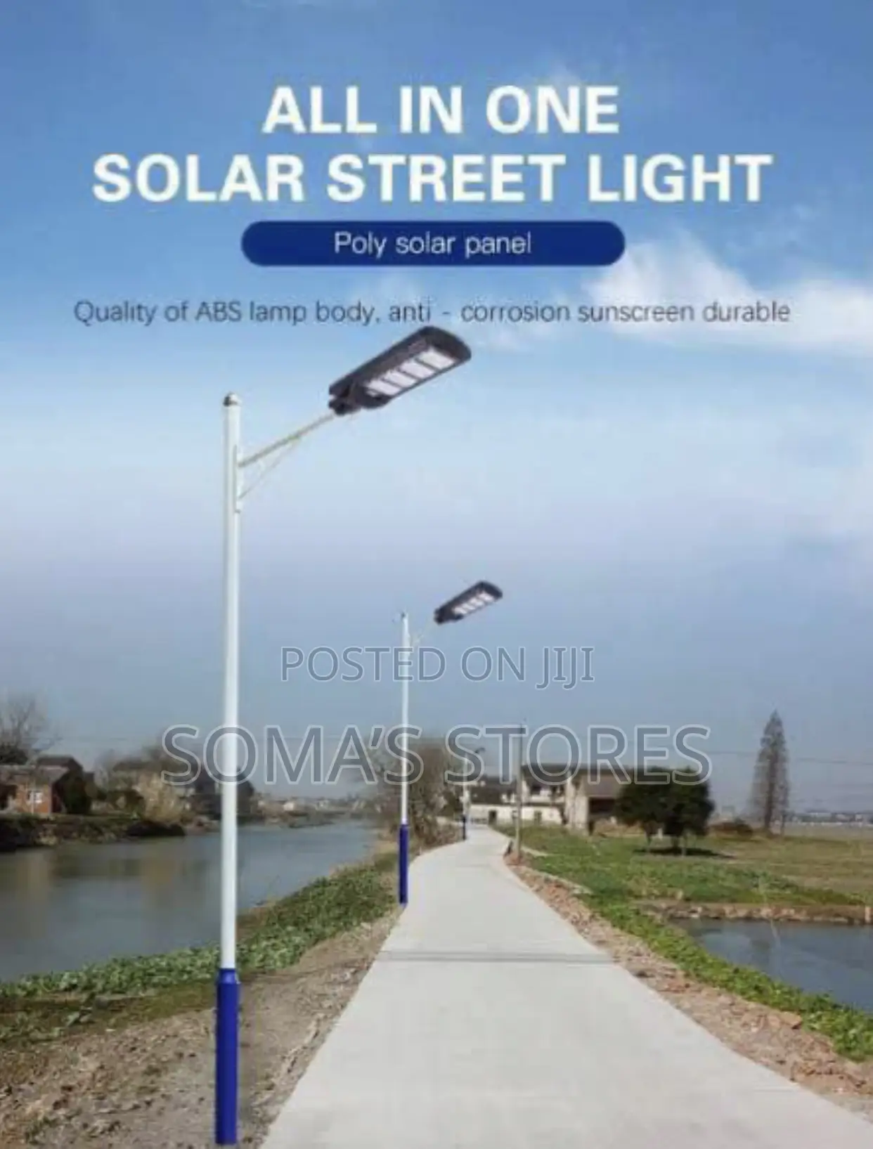 300W Solar Street Light