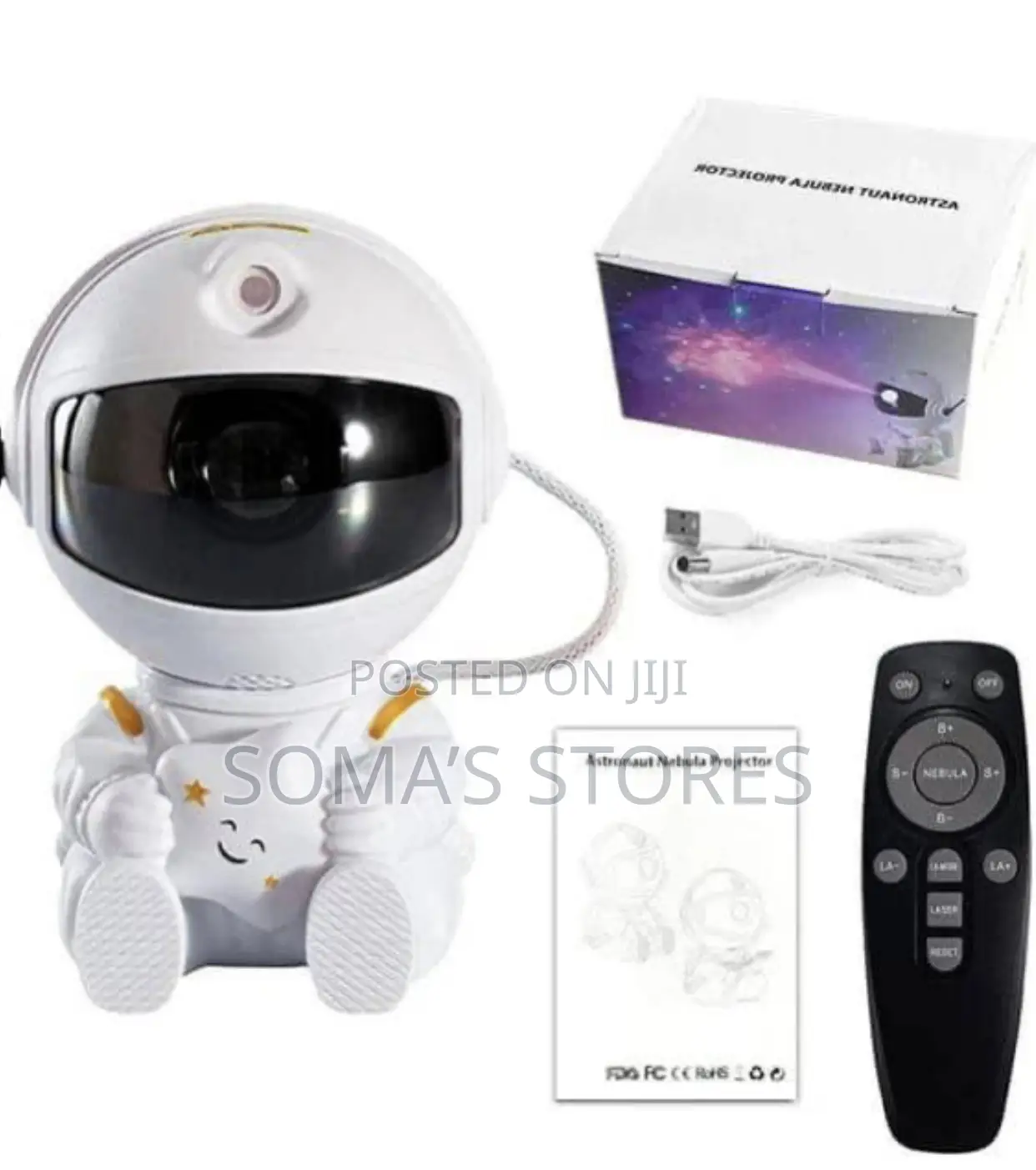 Astronaut Nebula Projector