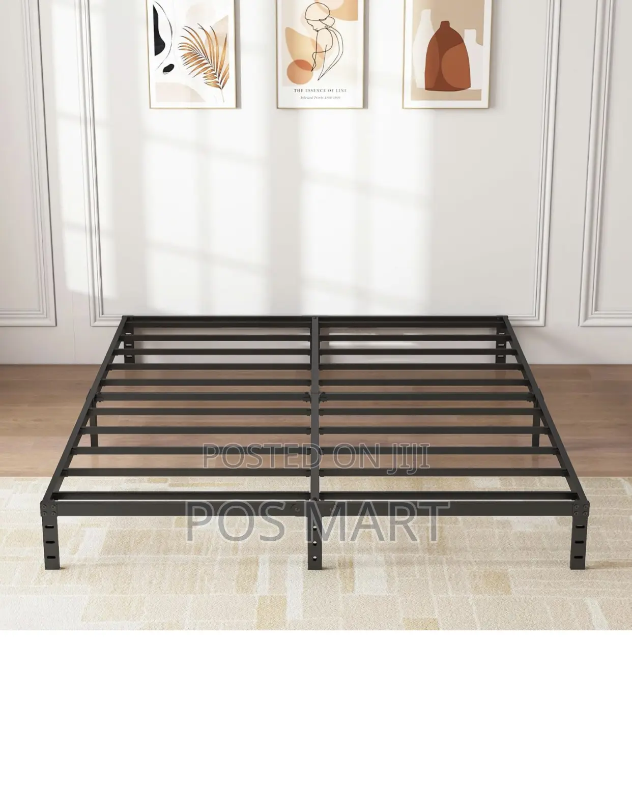 Imported Abel - Metal Platform Bed