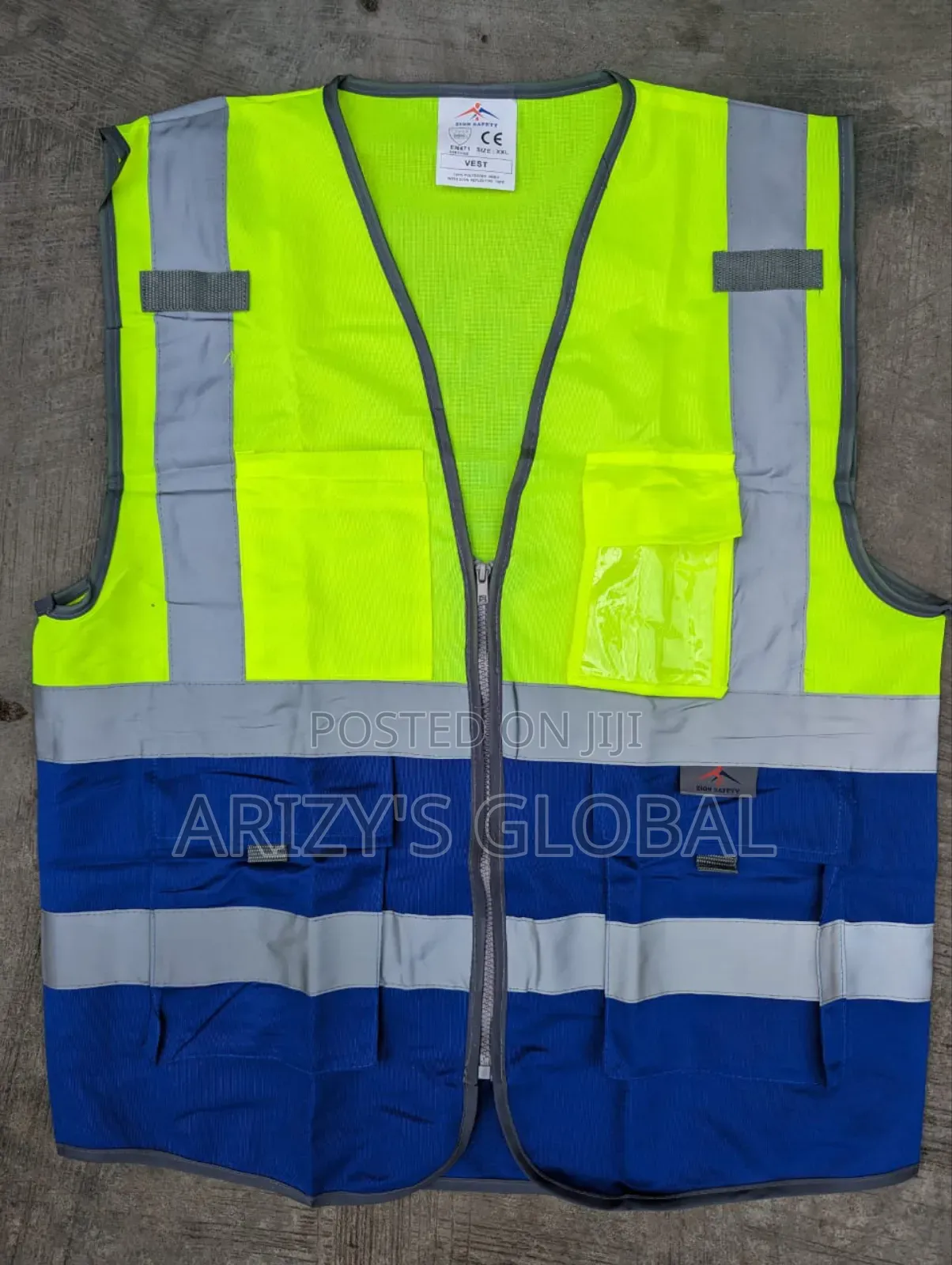 Reflective Jacket, With Pucket