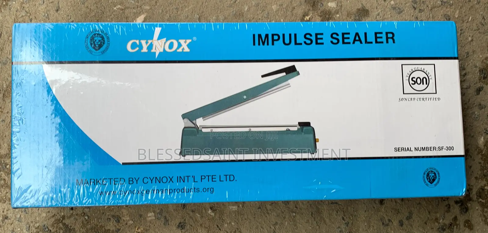 Cynox Impluse Sealer FS-300 Iron Body Nylon Sealer