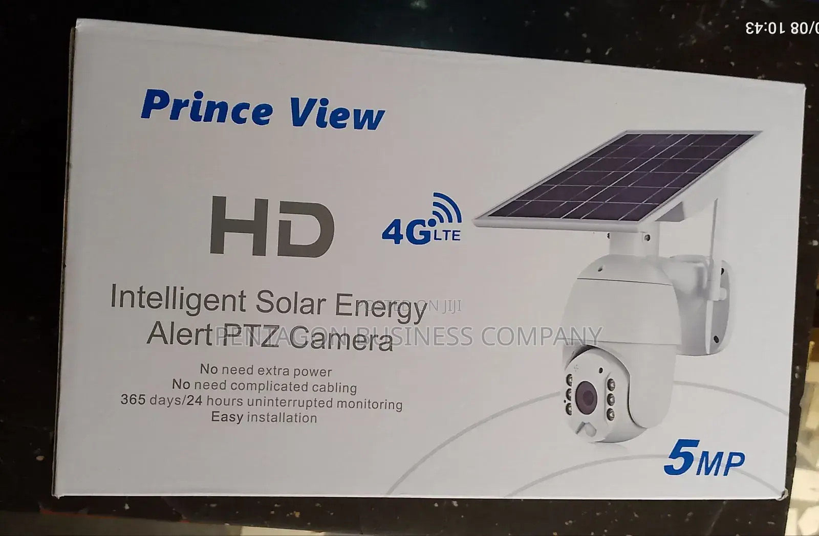 Original Solar Powered CCTV Camera Princeview
