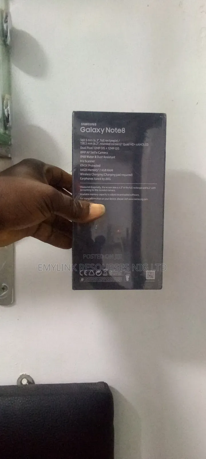 New Samsung Galaxy Note 8 256 GB Purple