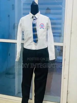 Screen Printed School Uniforms, Polo With Custom Logo