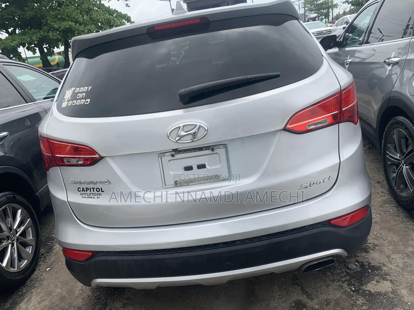 Hyundai Santa Fe 2014 Gray