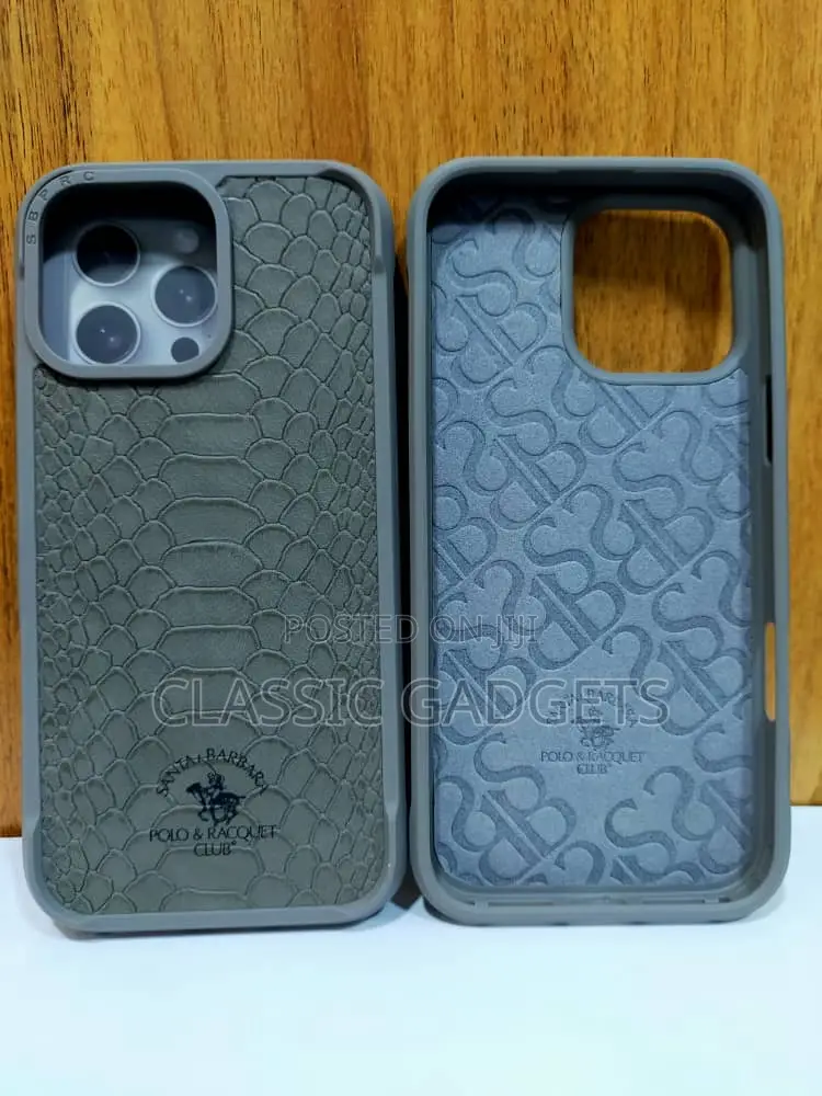Santa Barbara Leather Cover for iPhone 16 Pro Max