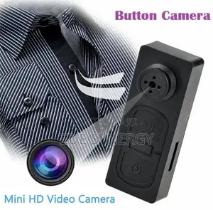 Professional Button Shirt USB HD 5MP Security Spy Camera