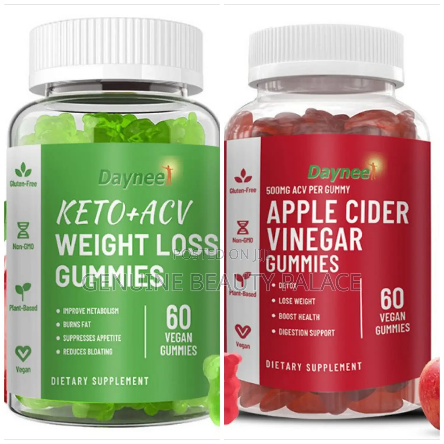 Keto Acv + Apple Cider Vinegar Gummies ( Weight Loss Combo)