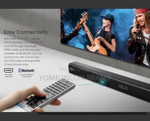Hisense HS218 2.1ch 200W Soundbar With Wireless Subwoofer