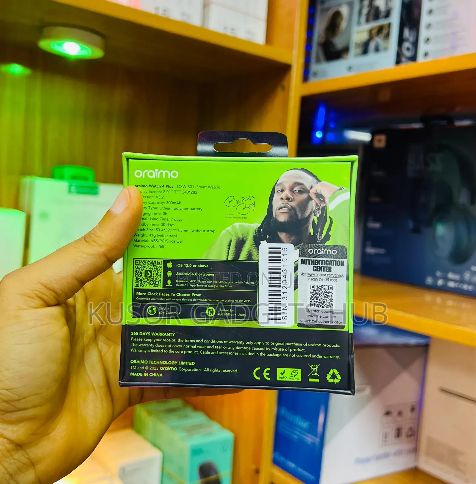 Oraimo Watch 4 Plus