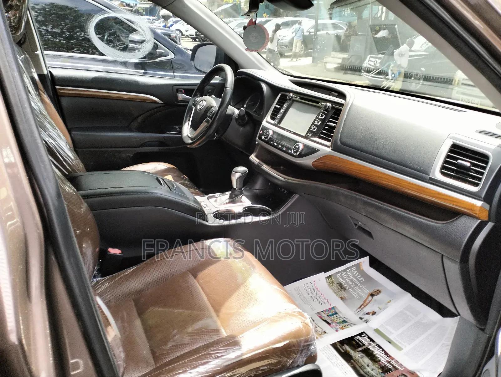 Toyota Highlander 2017 Brown