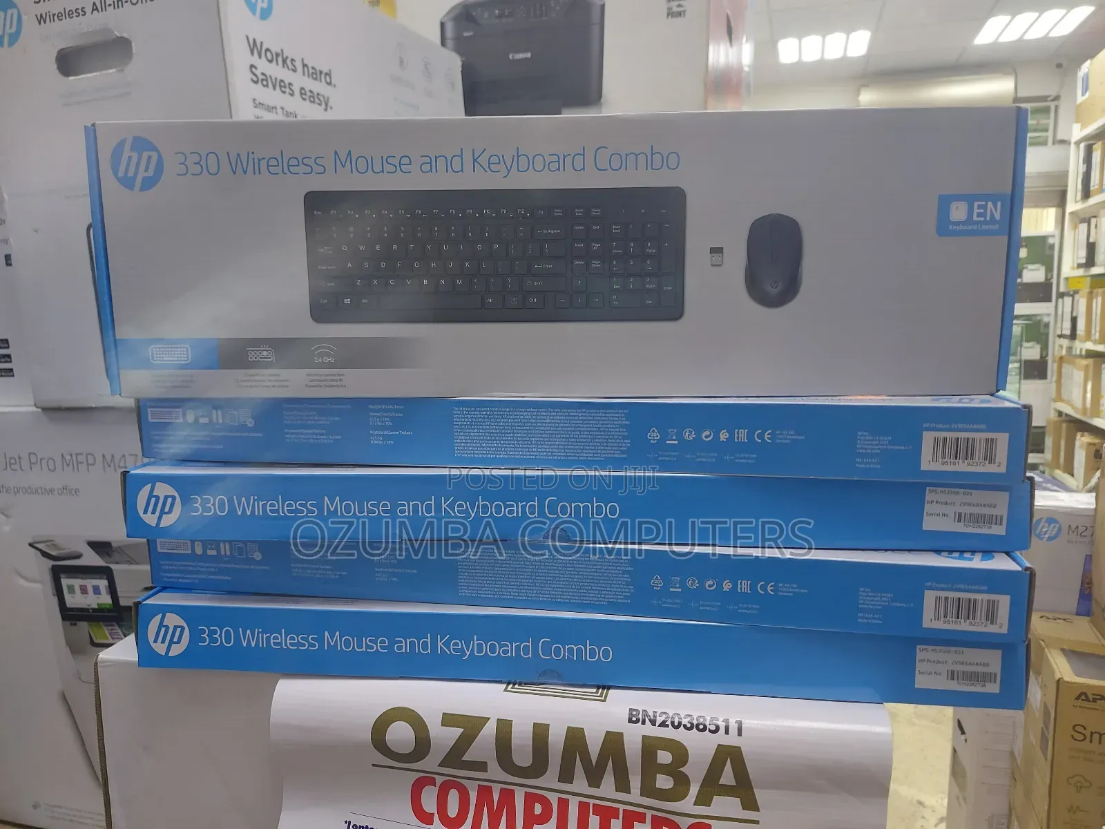 HP 330 Wireless Keyboard and Mouse