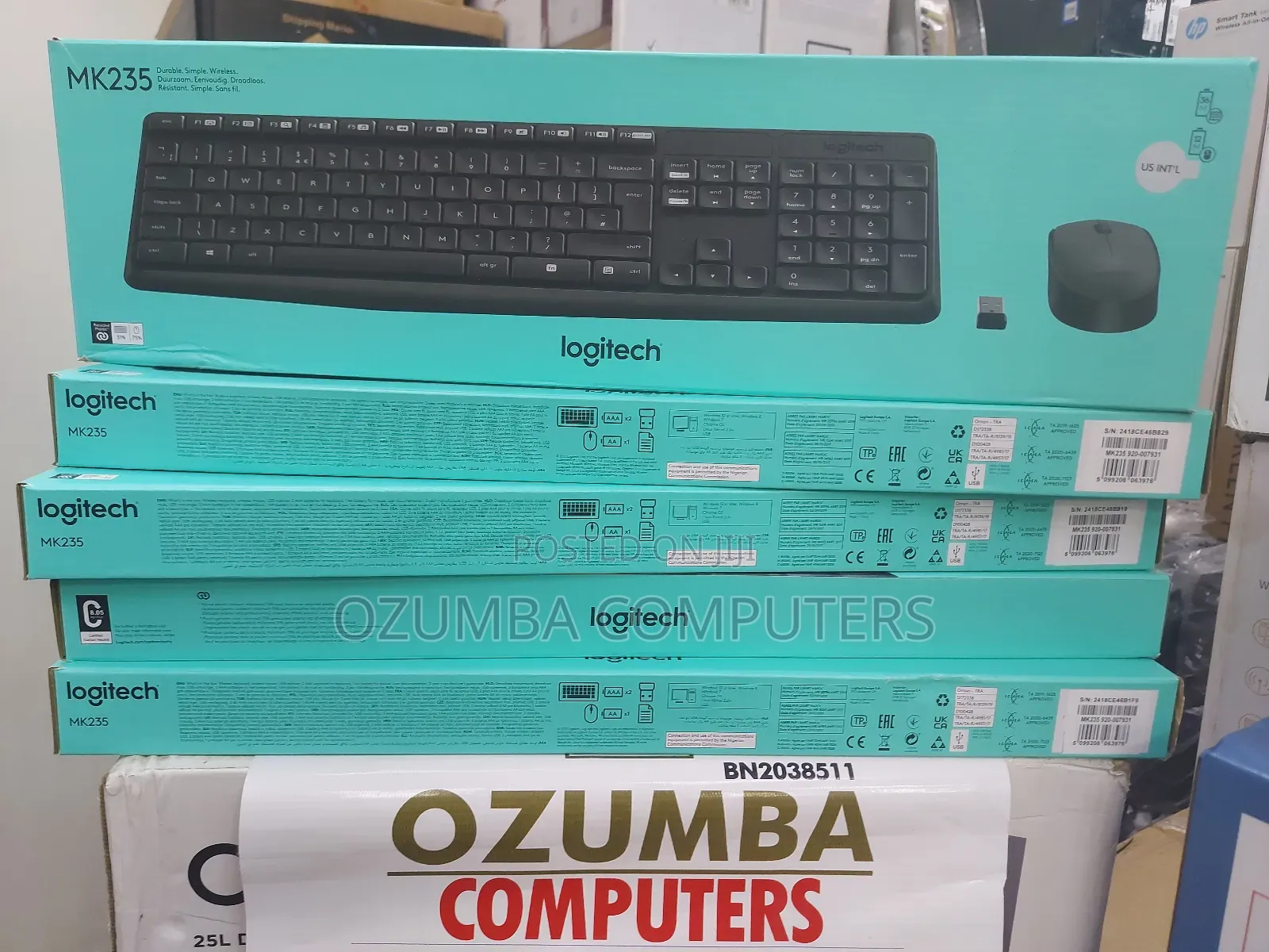 Logitech MK235 Wireless Keyboard and Mouse